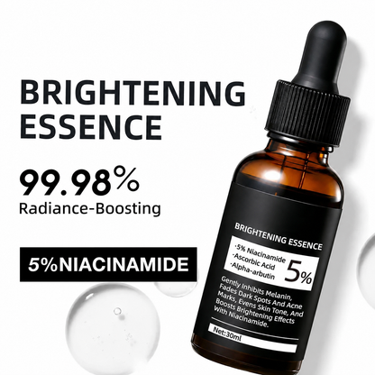 Niacinamide Brightening Essence, Reduces Acne Scars and Dark Spots, Whitening Serum