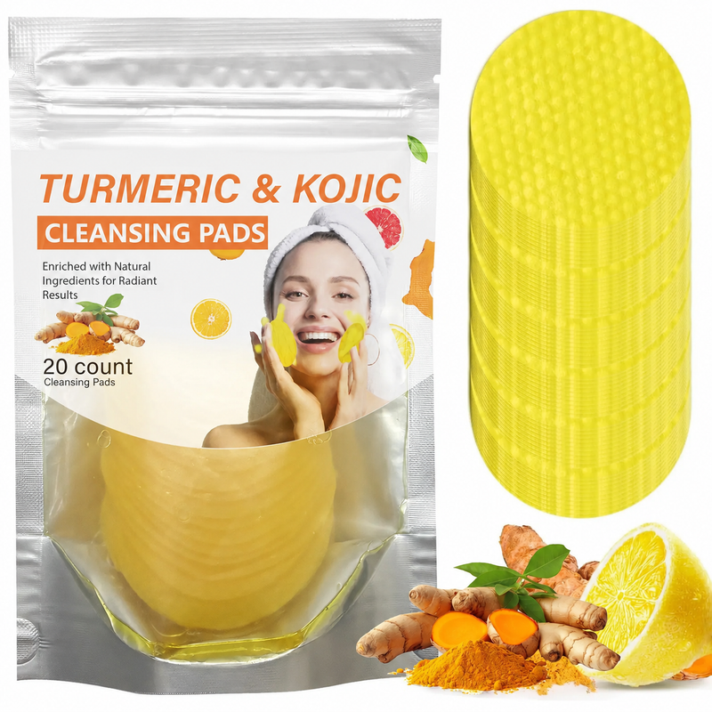 Turmeric Cleansing and Exfoliating Pads