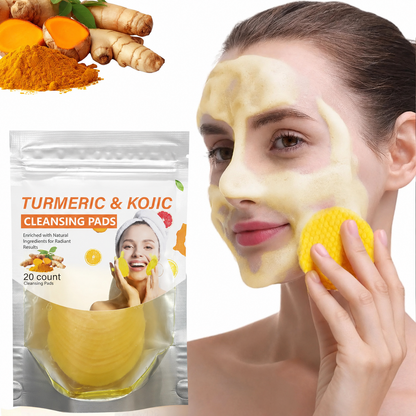 🔥Newly Upgraded🔥Turmeric Cleansing & Exfoliating Pads
