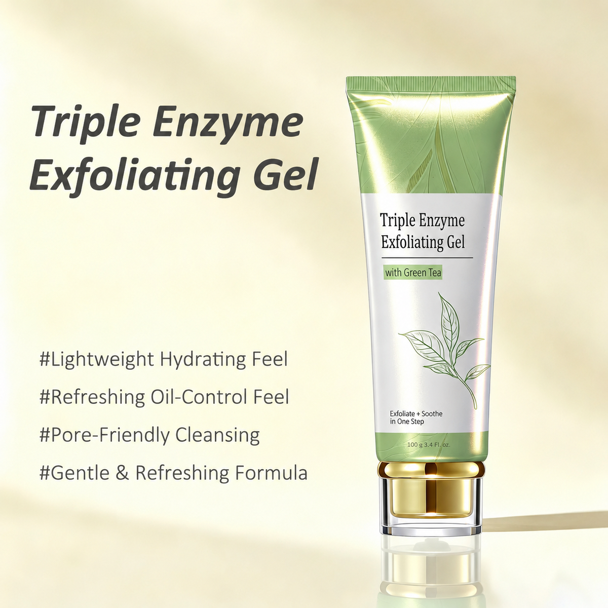 Triple Enzyme Green Tea Exfoliating Gel